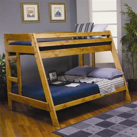 twin over queen bunk bed wood|twin over queen loft bed.